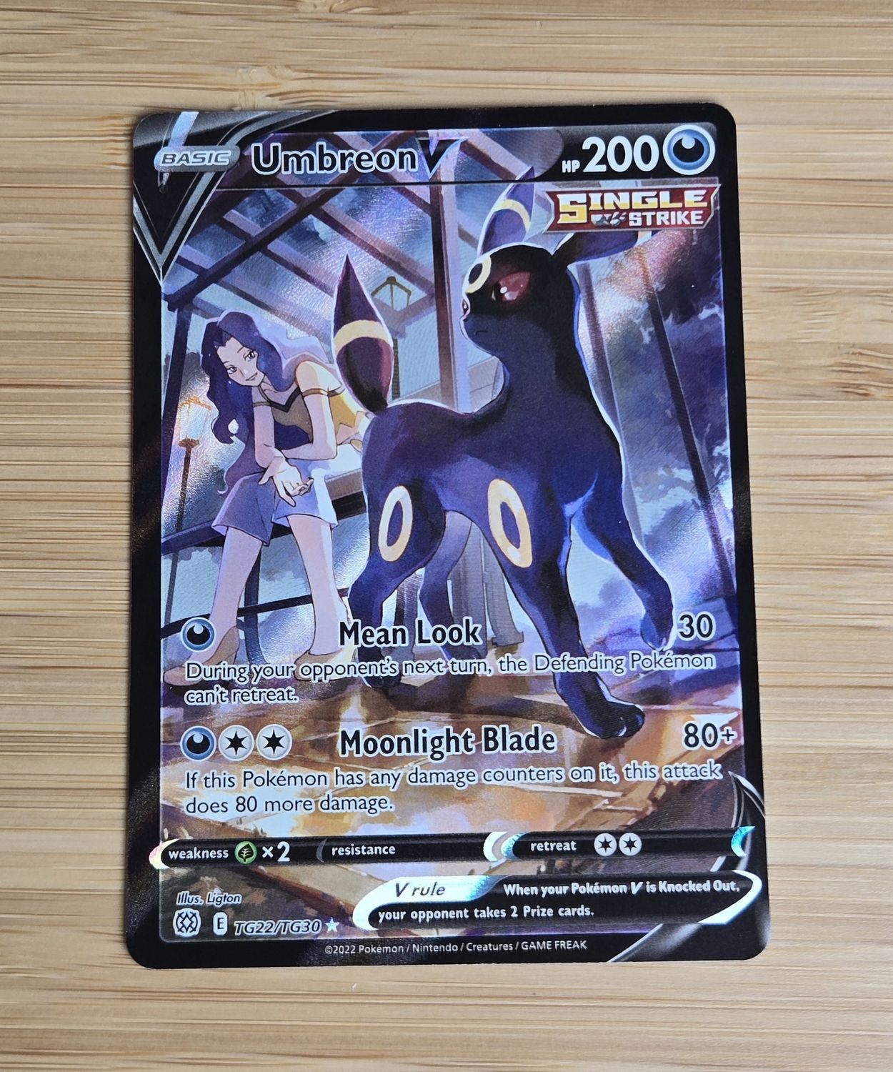 Umbreon V - TG22/TG30 - Brilliant Stars - NM