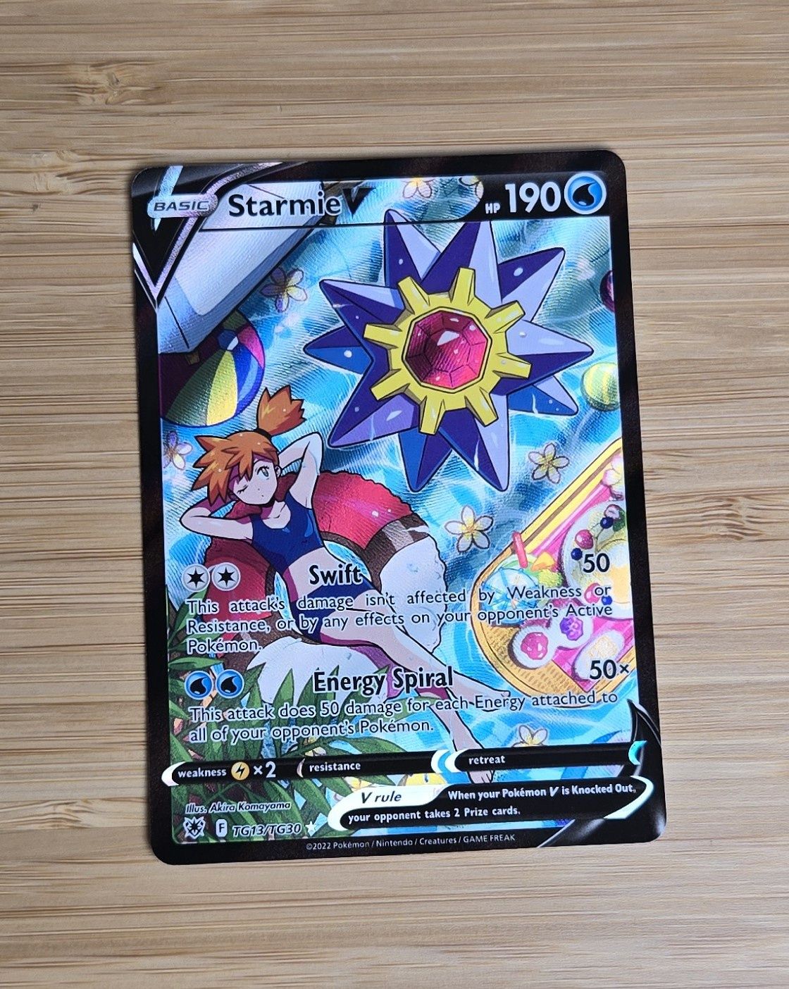 Starmie V - TG13/TG30 - Astral Radiance - NM