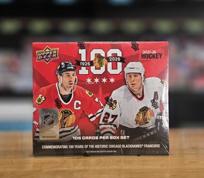 2025-26 Upper Deck Chicago Blackhawks Centennial Box Set