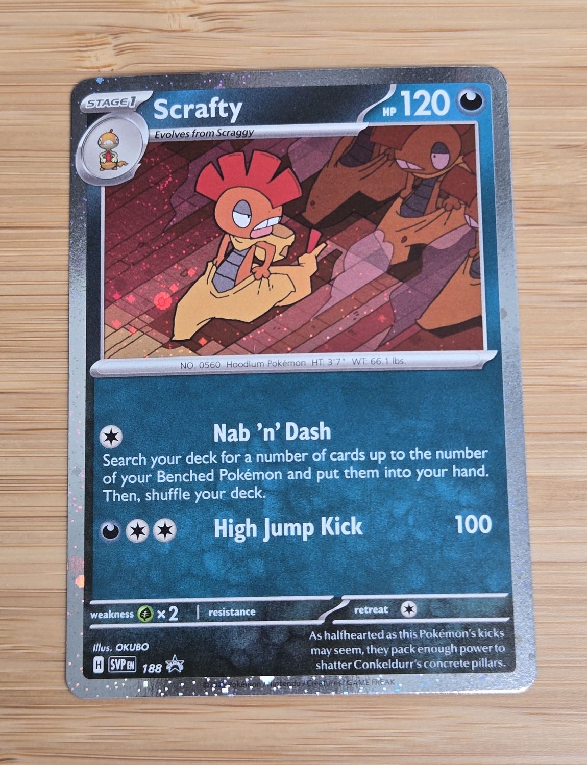 Scrafty Cosmic Holo - 199 - Promo - SVP - NM