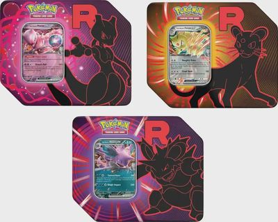 Pokémon  - Team Rocket Tin (random)