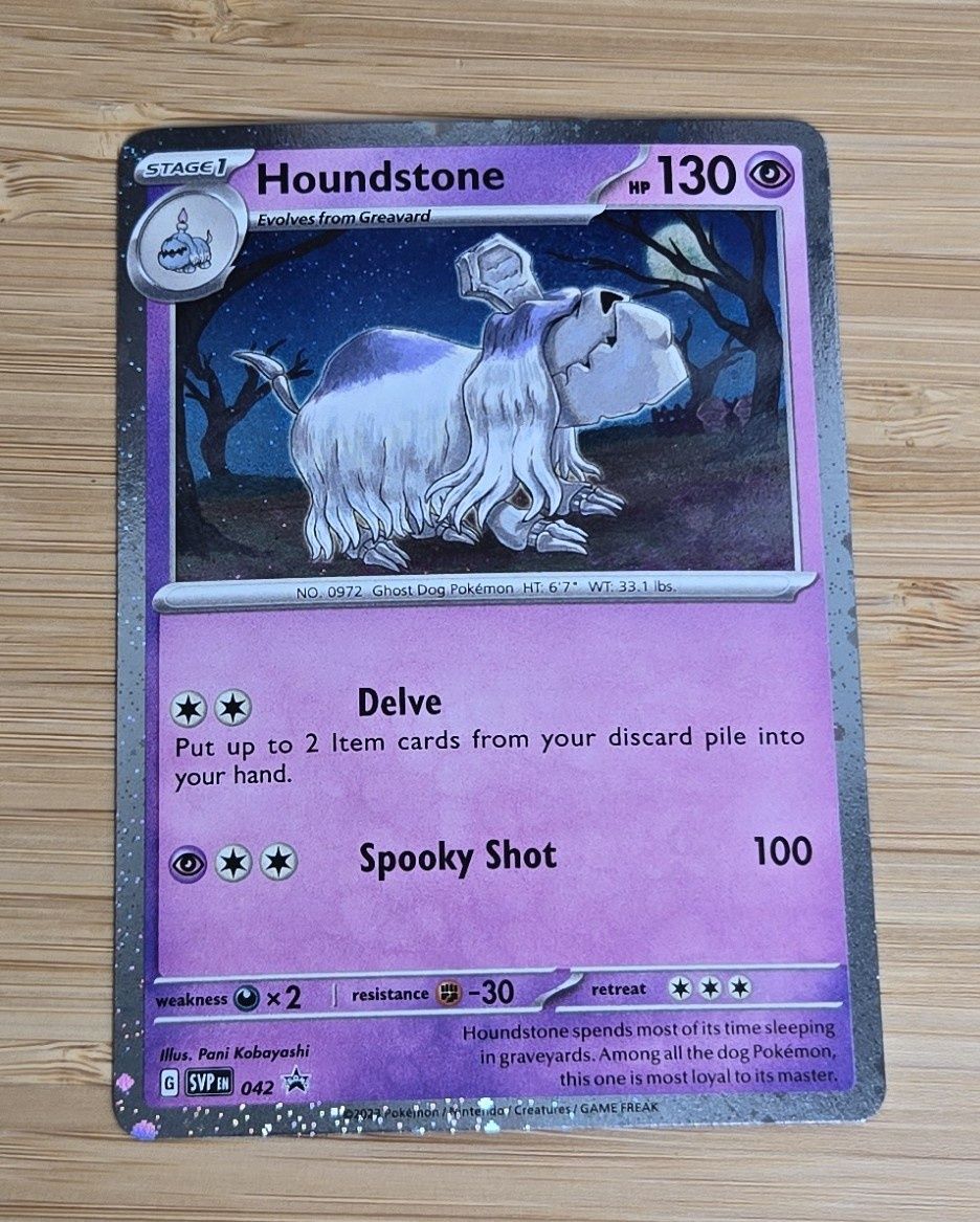 Houndstone Cosmic Holo - 042 - Promo -NM