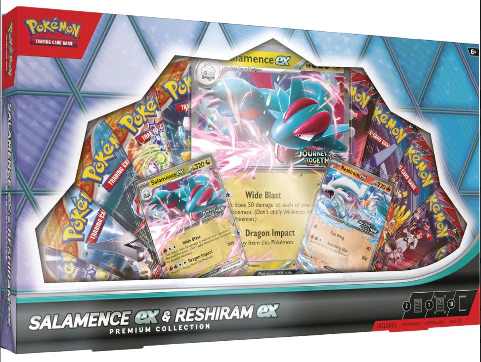 Pokémon - Salamence &amp; Rashiram ex Premium Collection Box