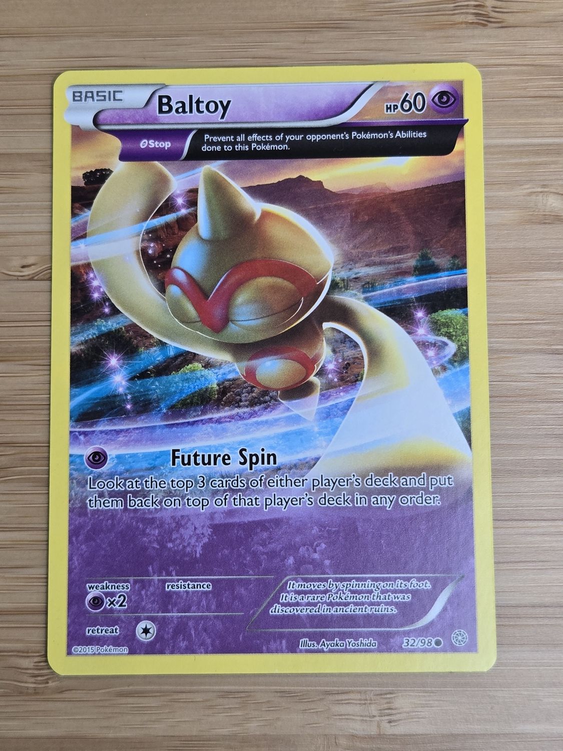 Baltoy - 32/98 - XY Ancient Origins - NM