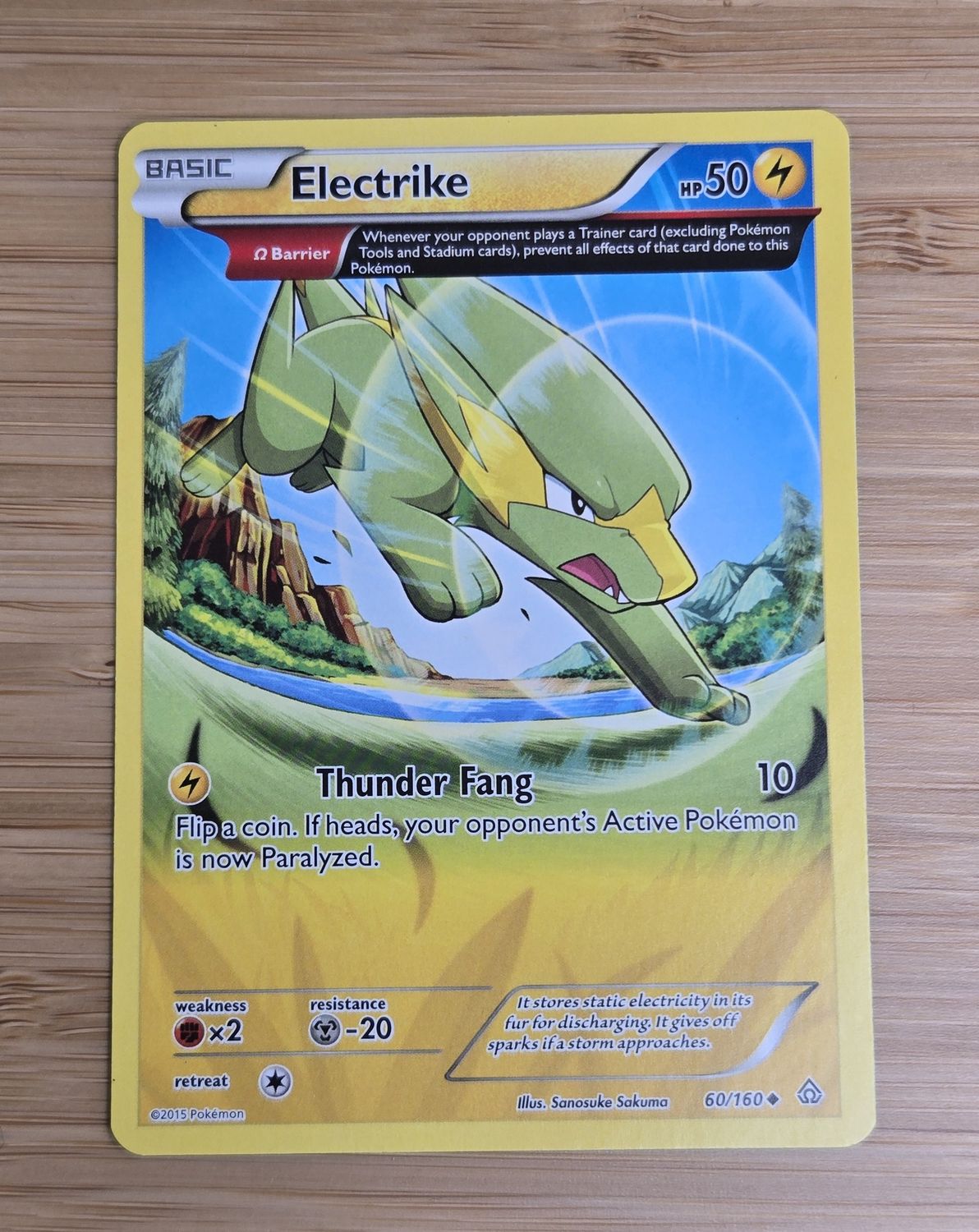 Electrike - 60/160 - XY Primal Clash - NM