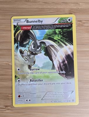 Bunnelby - 121/160 - XY Primal Clash - NM
