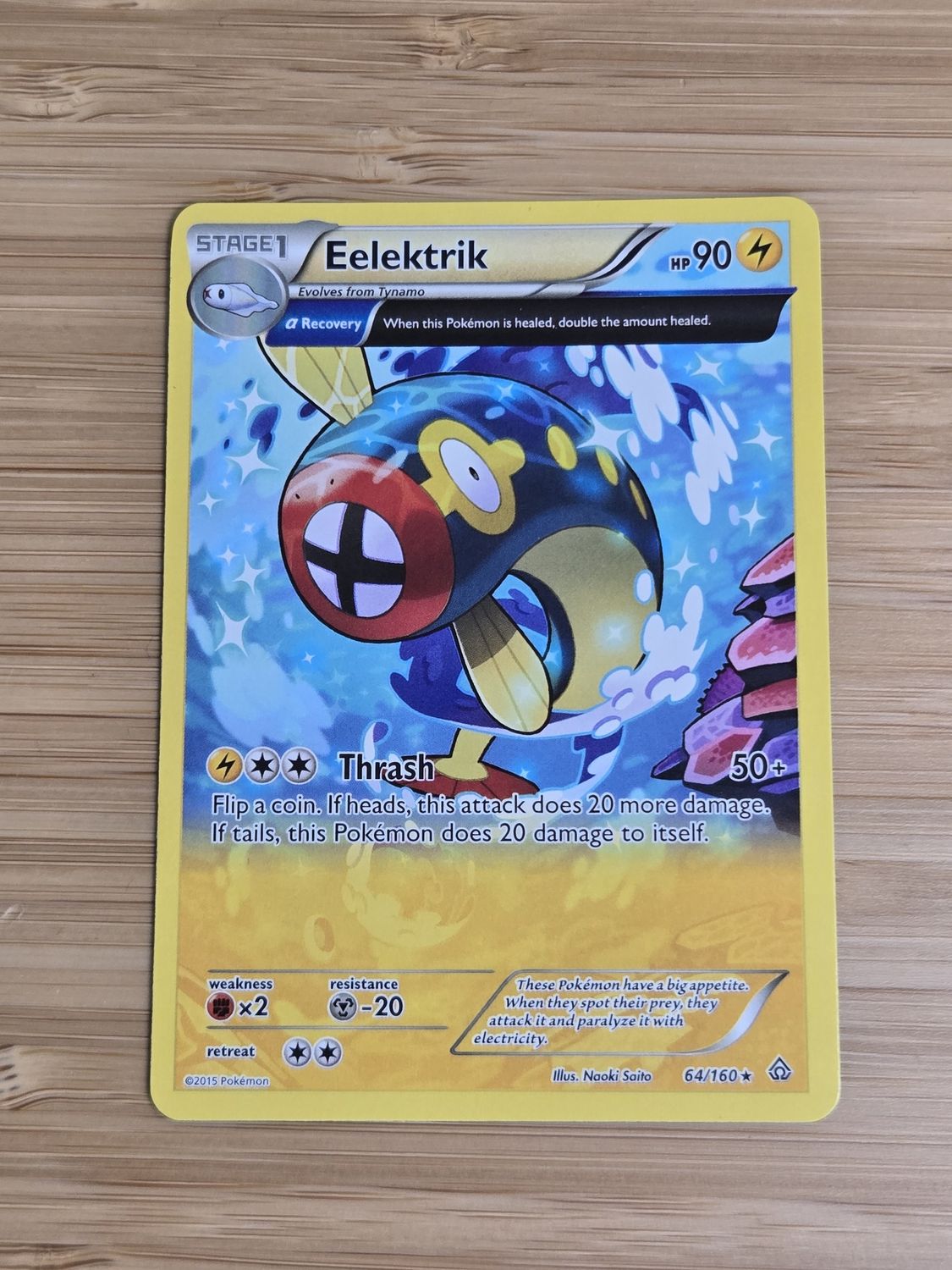 Eelektrik - 64/160 - XY Primal Clash - NM