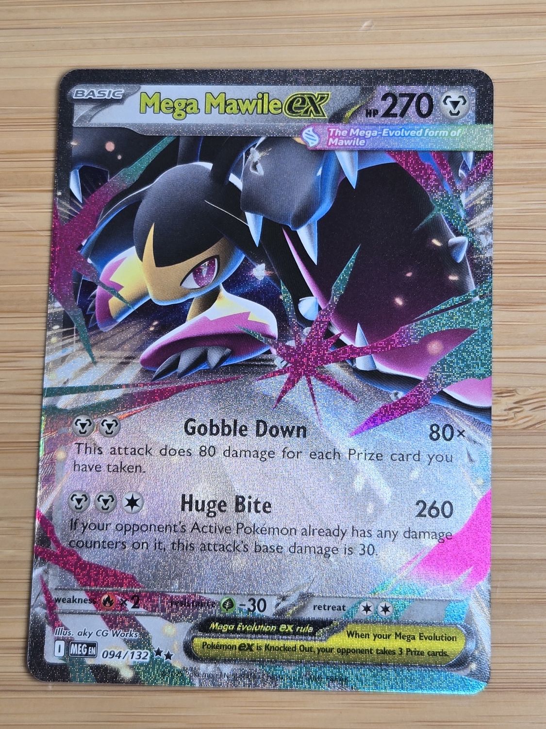 Mega Mawile ex - 094/132 - Mega Evolution - NM