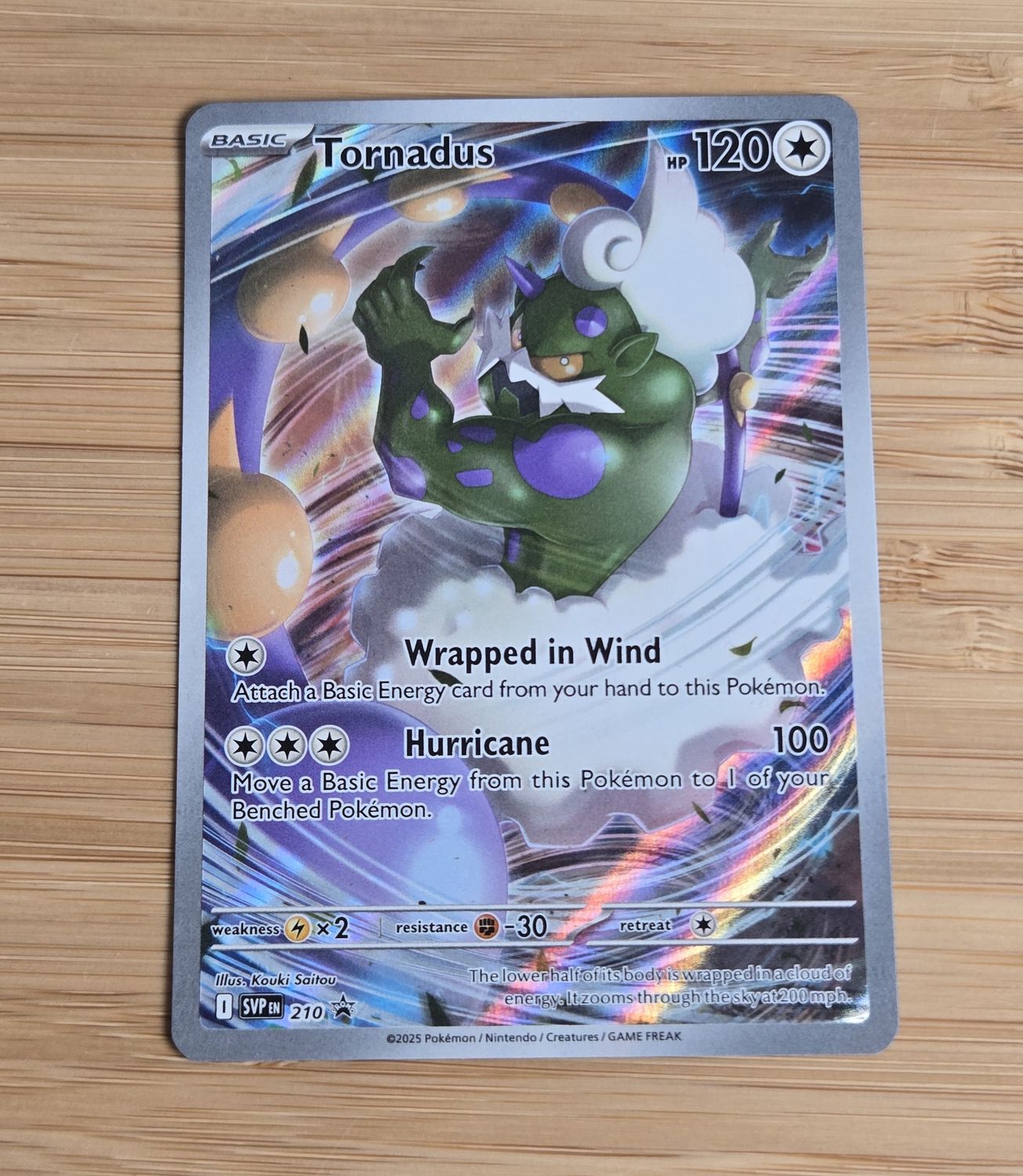 Tornadus - 210 - Promo - SVP - NM