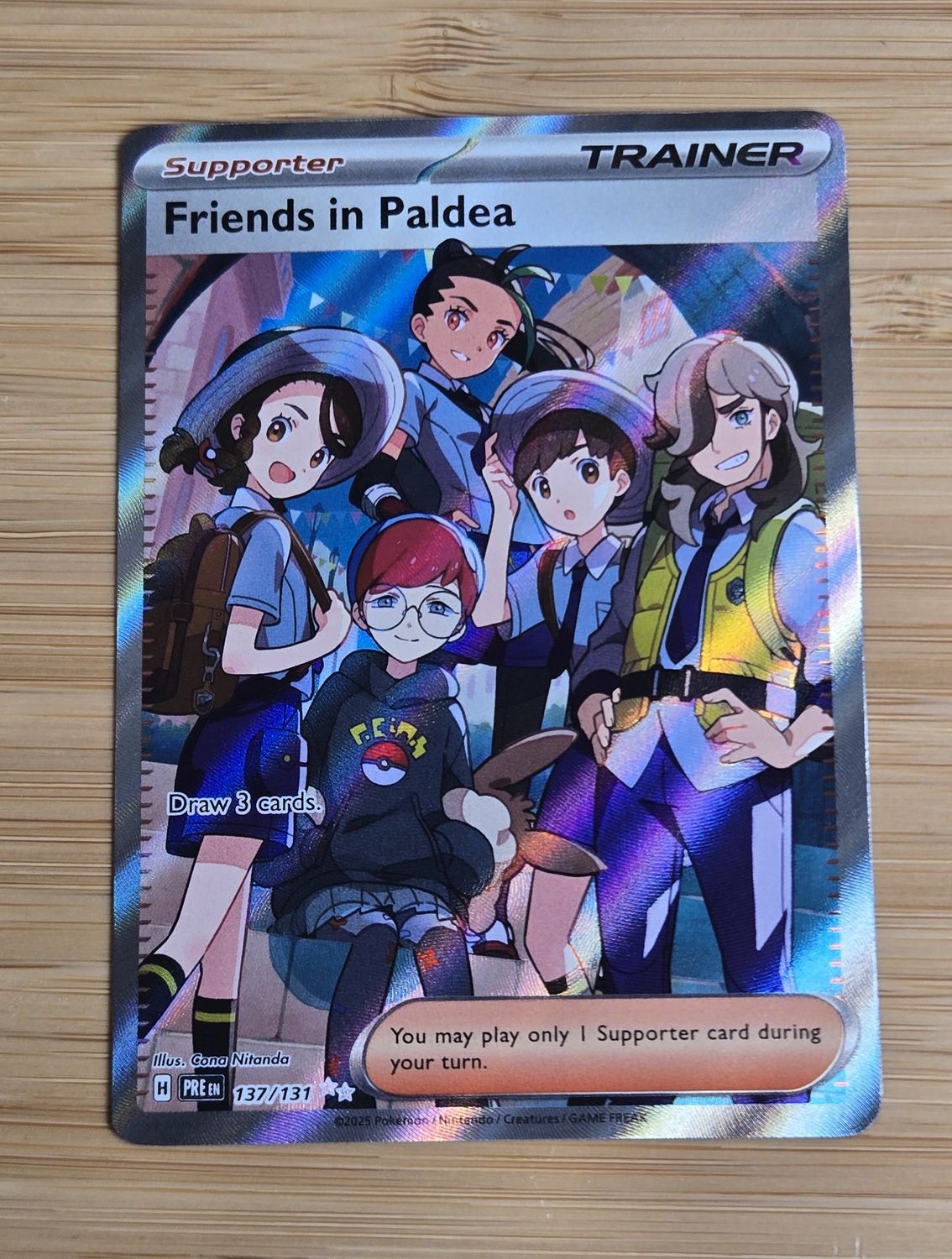 Friends in Paldean - 137/131 -Prismatic Evolutions - NM