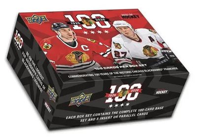 2025-26 Upper Deck Chicago Blackhawks Centennial Box Set