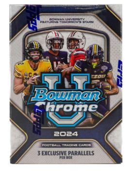 2025 Bowman Chrome University Football Value Box (blaster)