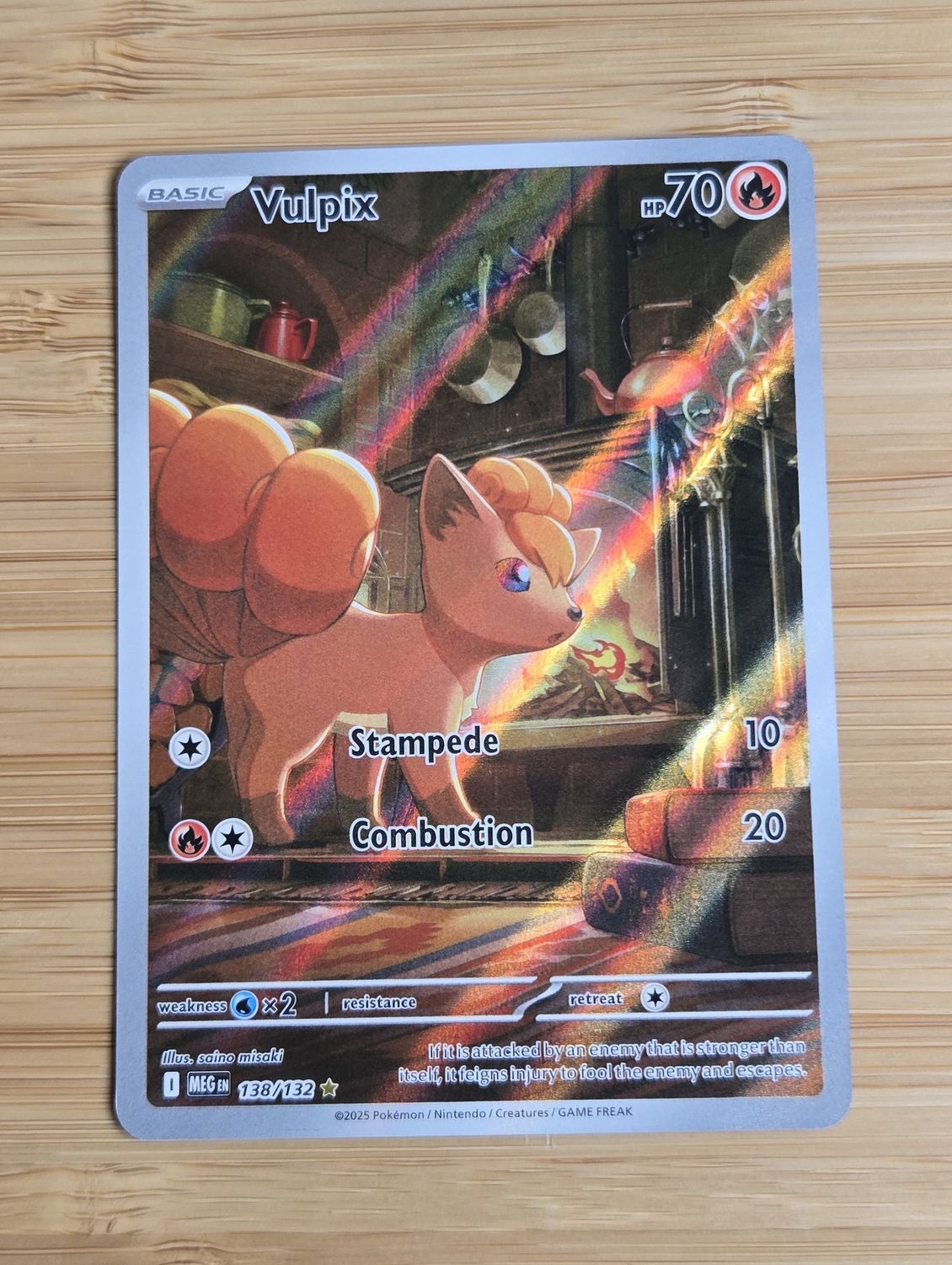 Vulpix - 138/132 - Mega Evolution - NM