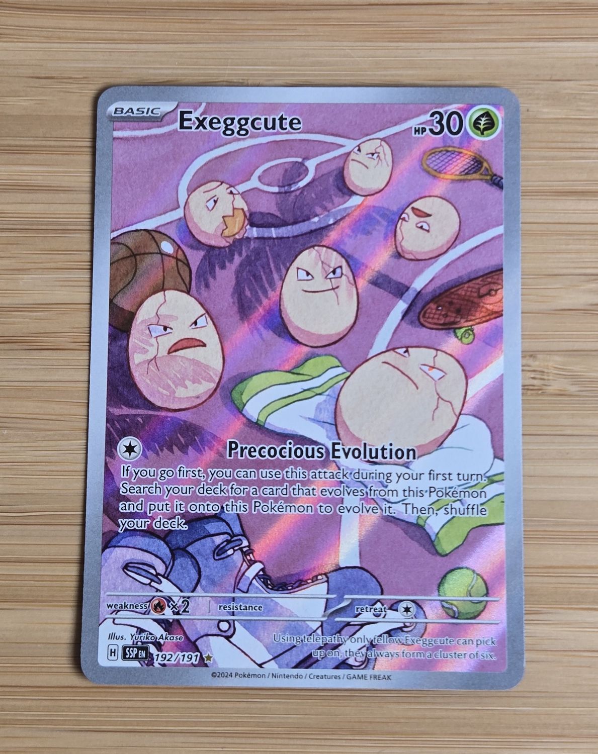 Exeggcute - 192/191 - Surging Sparks - NM
