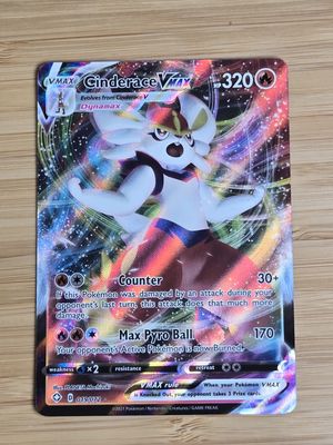 Cinderace Vmax - 019/072 - Shining Fates - NM