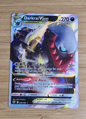Darkrai Vstar - 099/189 - Astral Radiance - NM