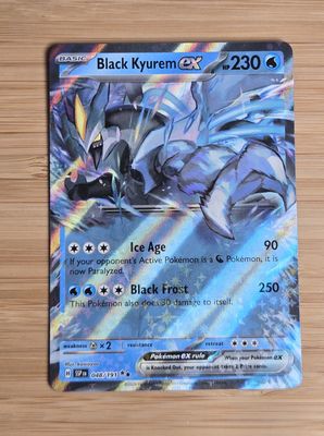 Black Kyurem ex - 048/191 - Surging Sparks - NM
