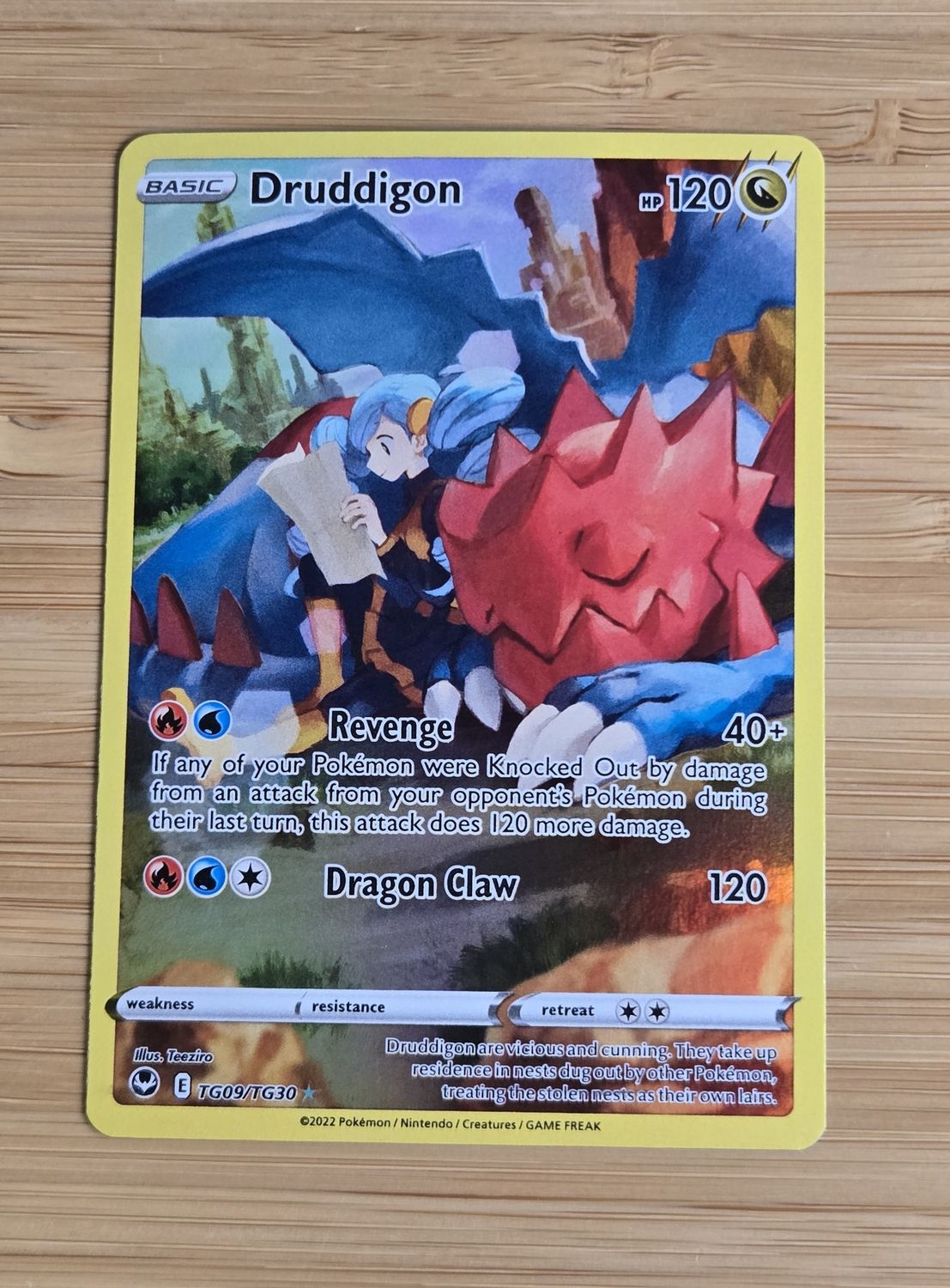 Druddigon - TG09/TG30 - Silver Tempest - NM