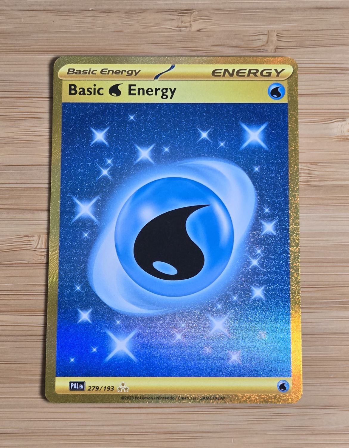 Basic Water Energy - 279/193 - Paldea Evolved - NM