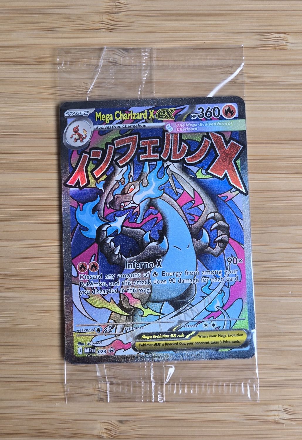 Mega Charizard X ex 023&amp; Oricorio ex 024 - Mega Evolution - Promo - Sealed