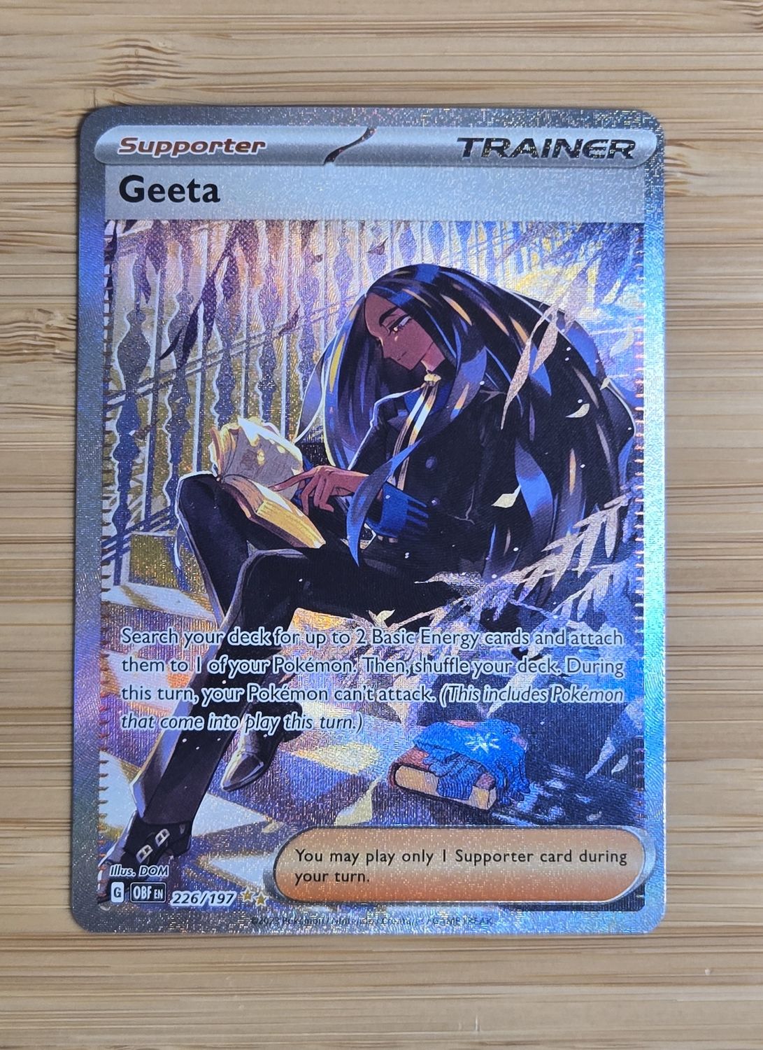 Geeta - 226/197 - Obsidian Flames - NM