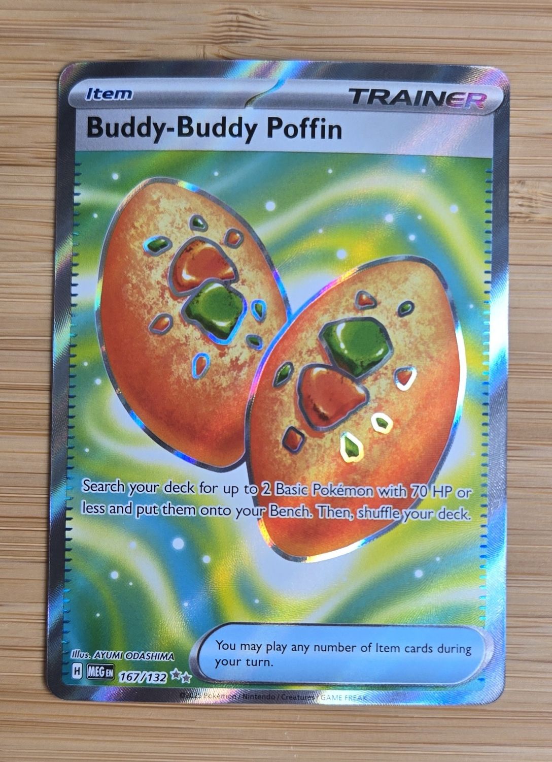 Buddy-buddy Poffin - 167/132 - Mega Evolutions - NM