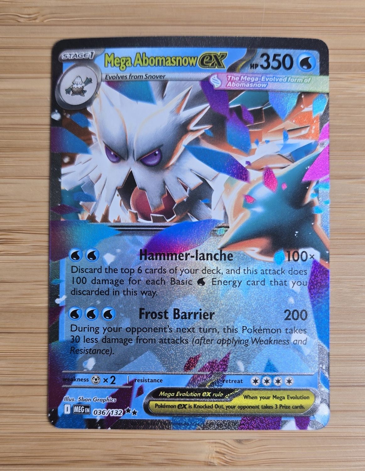 Mega Abomasnow EX - 036/132 - Mega Evolutions - NM