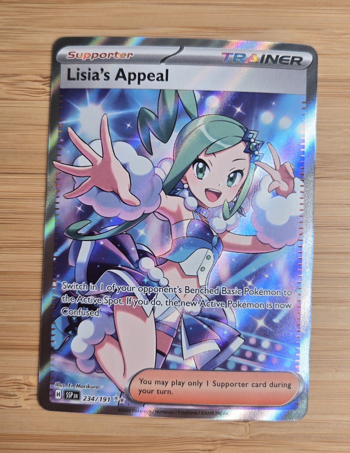 Lisia&#39;s Appeal - 234/191 - Surging Sparks - NM