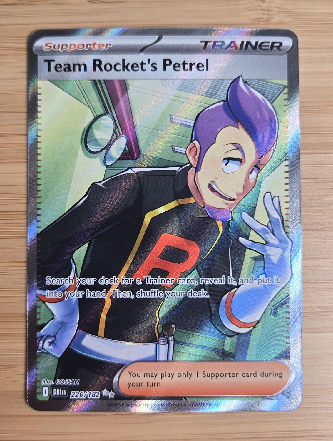 Team Rocket&#39;s Petrel - 226/182 - Destined Rivals - NM