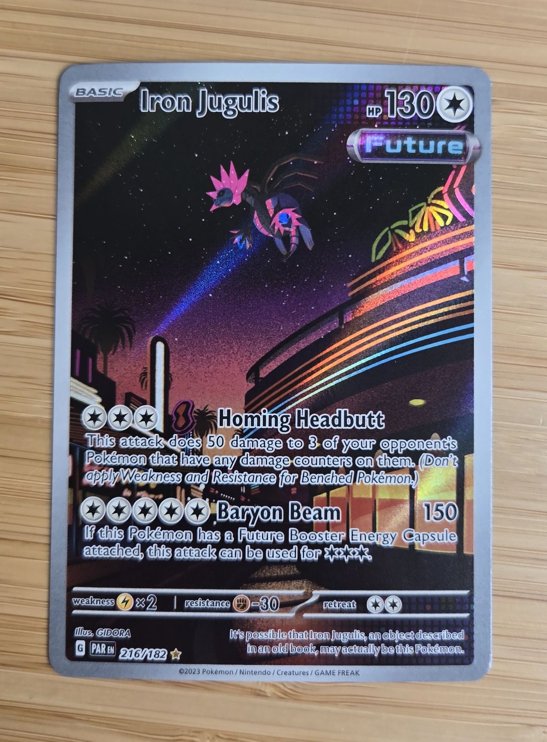 Iron Jugulis - 216/182 - Paradox Rift - NM