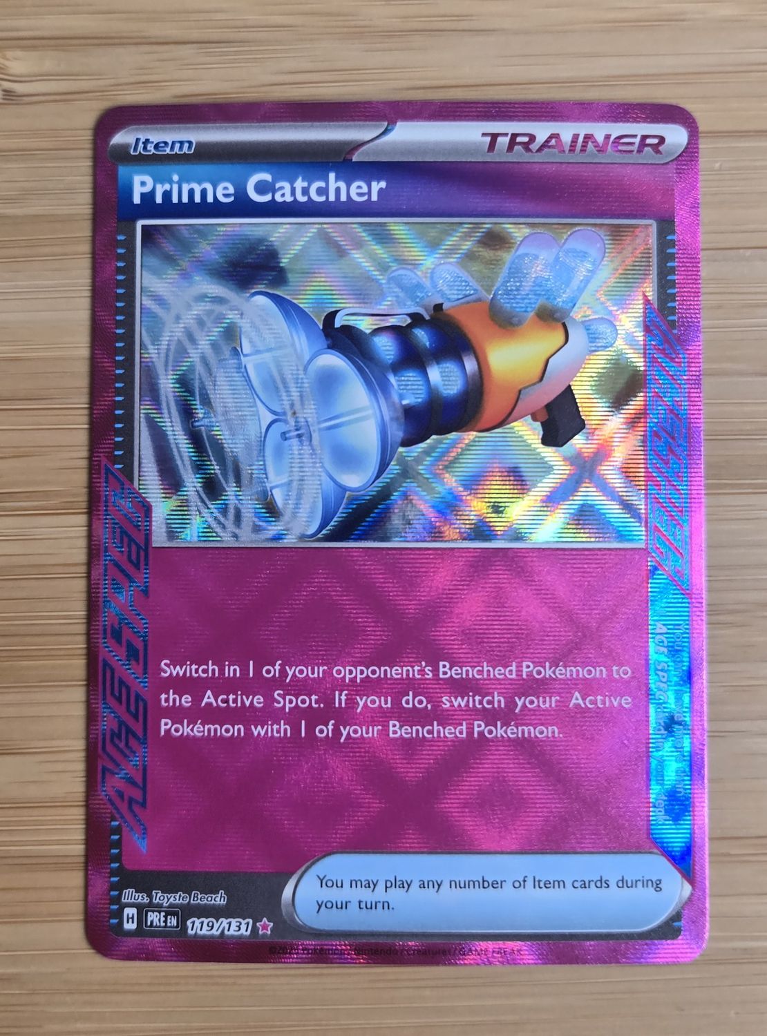 Prime Catcher - 119/131 - Prismatic Evolutions - NM