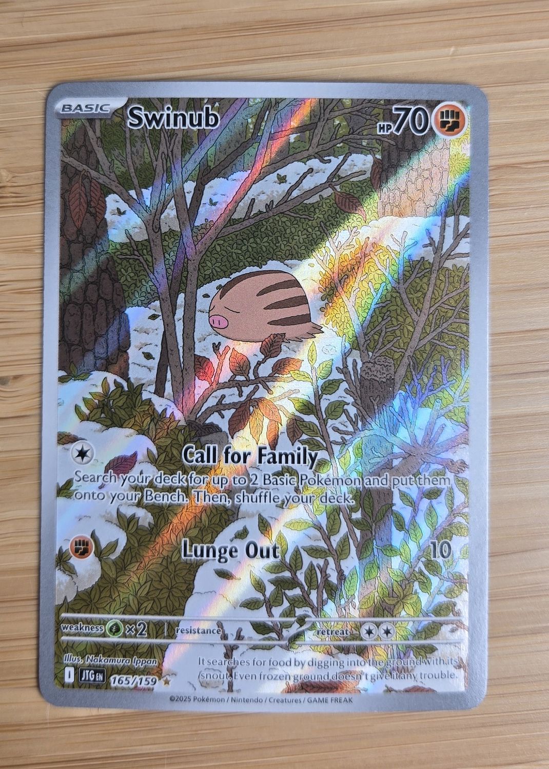 Swinub - 165/159 - Journey Together - NM