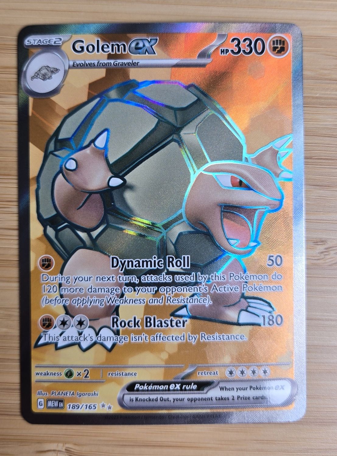 Golem EX - 151 - 189/165