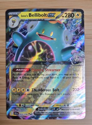 Iono&#39;s Bellibolt EX - Journey Together - 053/159 - NM