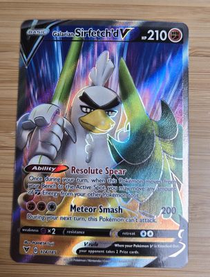 Galarian Sirfetch&#39;d V - 174/185 - NM