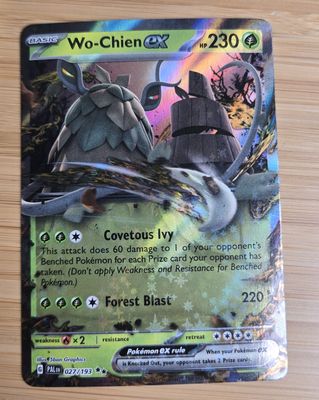 Wo-Chien EX - Paldean Fates - 027/193 - NM