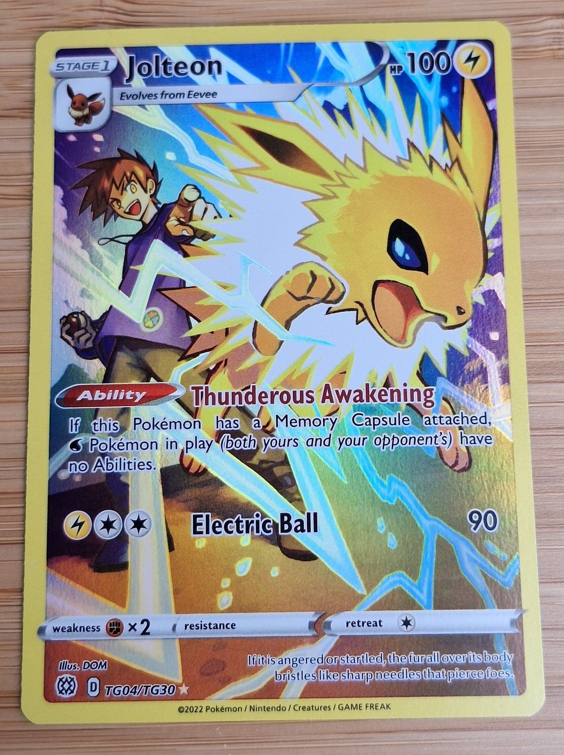 Jolteon - TG04/TG30 - Brilliant Star - NM