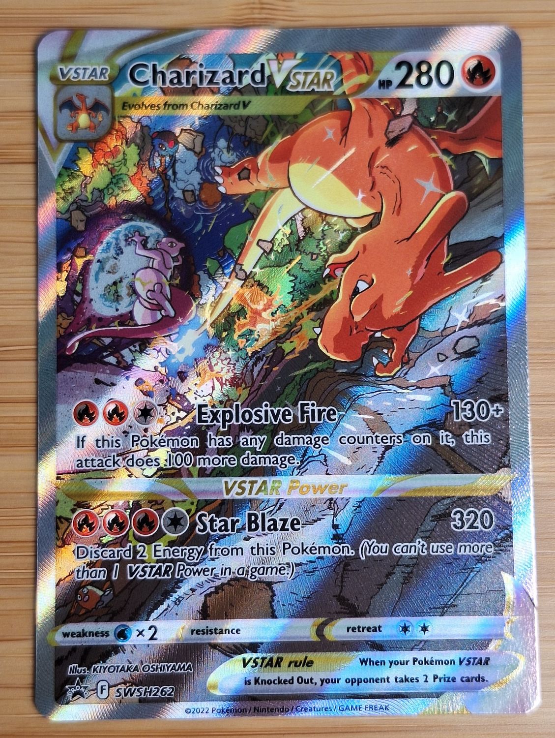 Charizard V Star - SWSH262 - PROMO - NM