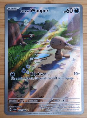 Paldean Wooper - 102/094 - Phantasmal Flames - NM