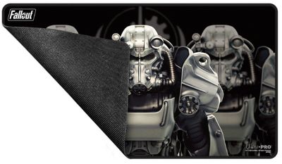 Magic The Gathering - Fallout: Brotherhood Of Steel - Black Stitched Playmat
