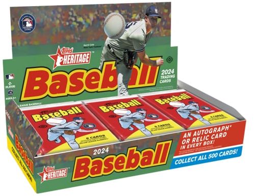 2024 Topps Heritage Hobby, Format: Boîte