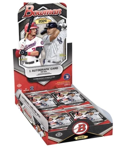 2024 Bowman Baseball Hobby, Format: Boîte