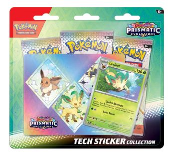 Pokémon - Prismatic Evolutions - Tech Sticker Collection (random)