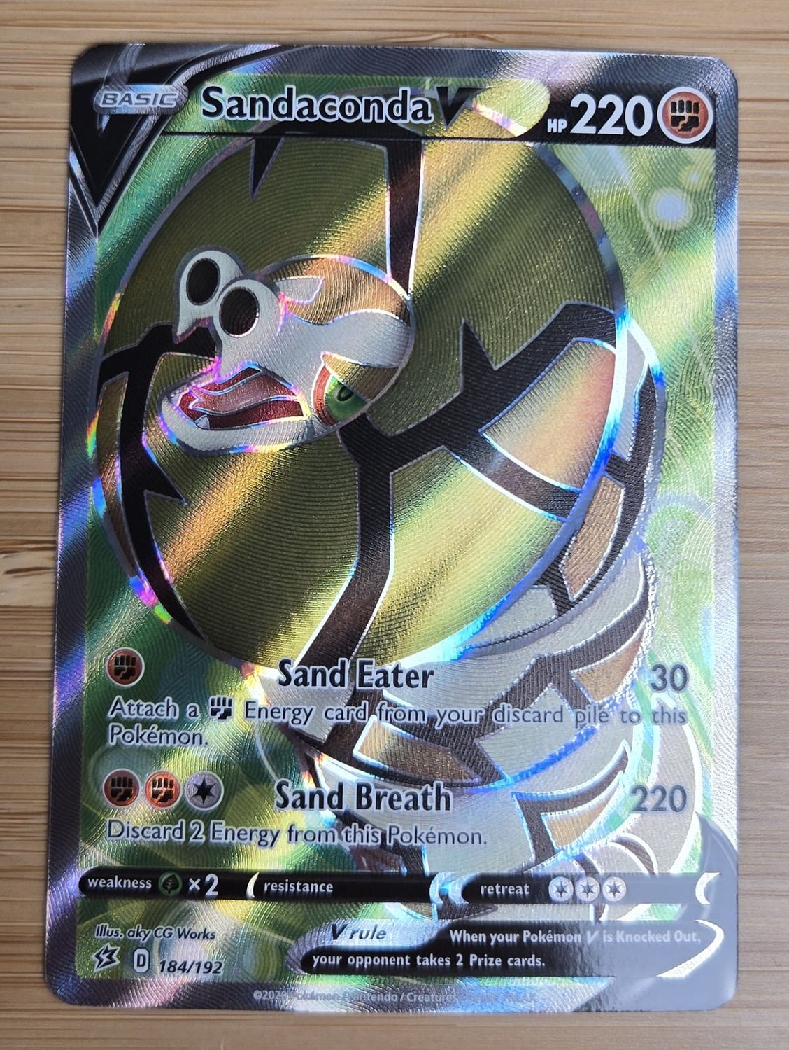 Sandaconda V - 184/192 - Rebel Clash - NM