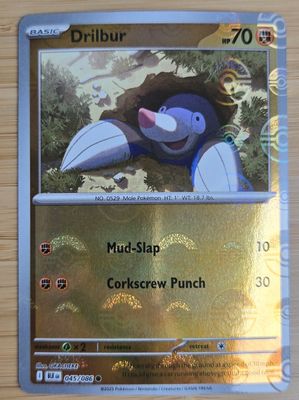 Drilbur (Pokeball) - 045/086 - Black Bolt - NM Drilbur (Pokeball) - 045/086 - Black Bolt - NM