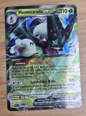 Meowscarada EX - 015/193 - Paldea Evolved - NM Meowscarada EX - 015/193 - Paldea Evolved - NM