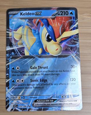 Keldeo EX - 030/086 - White Flare - NM Keldeo EX - 030/086 - White Flare - NM