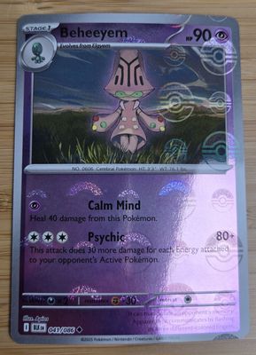 Beheeyem (Pokeball) - 041/086 - Black Bolt - NM Beheeyem (Pokeball) - 041/086 - Black Bolt - NM