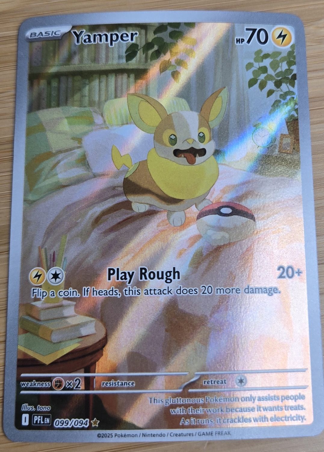 Yamper - 099/094 - Phantasmal Flames - NM
