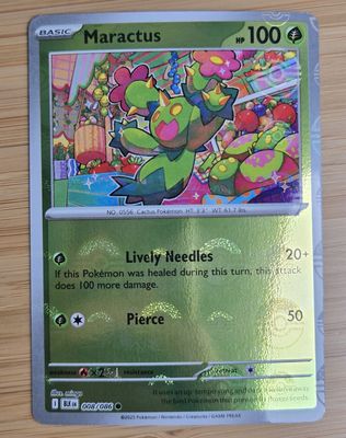 Maractus (POKEBALL) - 008/086 - Black Bolt - NM